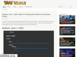 Sites similar to wowweekly.net