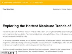 Sites similar to wowwownails.com