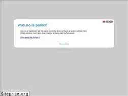 Sites similar to wox.no