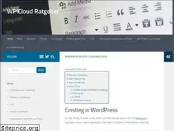 Sites similar to wp-cloud-ratgeber.de