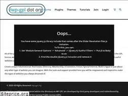 Sites similar to wp-gpl.org