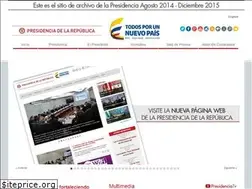 Sites similar to wp.presidencia.gov.co