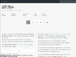Sites similar to wp.style