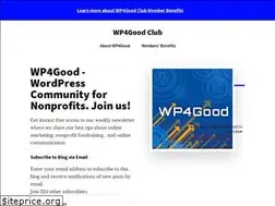 Sites similar to wp4good.org