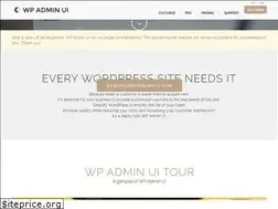 Sites similar to wpadminui.net