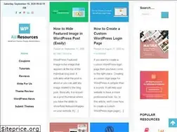 Sites similar to wpallresources.com