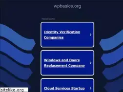 Sites similar to wpbasics.org