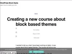 Sites similar to wpblockstyles.com
