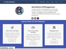 Sites similar to wpbloggerbasic.com