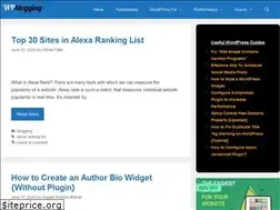 Sites similar to wpblogging.in