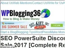 Sites similar to wpblogging360.com