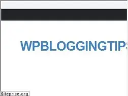 Sites similar to wpbloggingtips.com