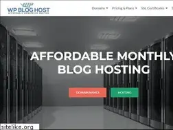 Sites similar to wpbloghost.com