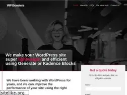 Sites similar to wpboosters.com