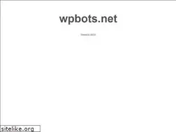 Sites similar to wpbots.net