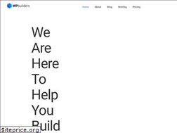 Sites similar to wpbuilders.co