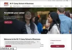 Sites similar to wpcarey.asu.edu