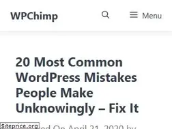 Sites similar to wpchimp.com