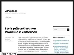 Sites similar to wpcode.de