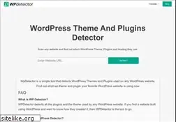 Sites similar to wpdetector.com