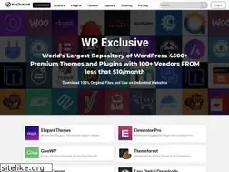 Sites similar to wpexclusive.com
