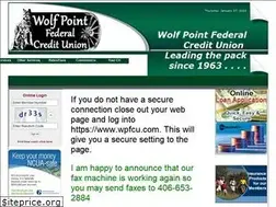 Sites similar to wpfcu.com