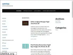 Sites similar to wpfpak.org