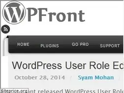 Sites similar to wpfront.com