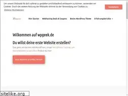 Sites similar to wpgeek.de