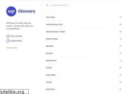 Sites similar to wpglossary.net