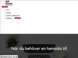 Sites similar to wpguider.se