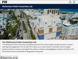Sites similar to wphl.fiu.edu