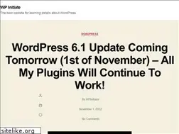 Sites similar to wpinitiate.com