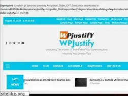Sites similar to wpjustify.com