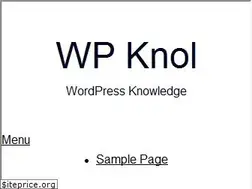 Sites similar to wpknol.com