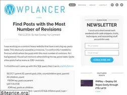 Sites similar to wplancer.com