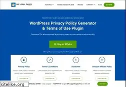 Sites similar to wplegalpages.com