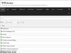 Sites similar to wplicense.com