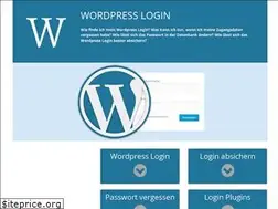 Sites similar to wplogin.de