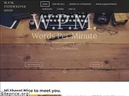 Sites similar to wpmtypewritershop.com