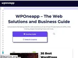 Sites similar to wponeapp.com