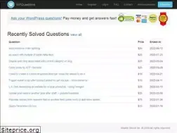 Sites similar to wpquestions.com