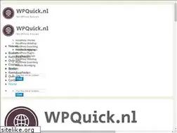 Sites similar to wpquick.nl