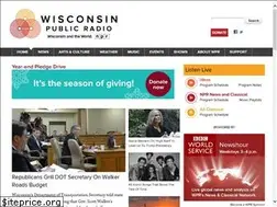Sites similar to wpr.org