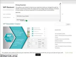 Sites similar to wpresources.com