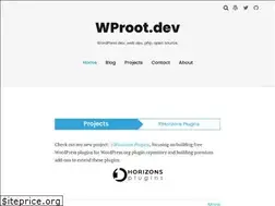 Sites similar to wproot.dev