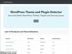 Sites similar to wpsafescan.com