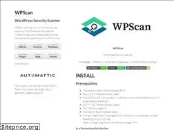 Sites similar to wpscan.org