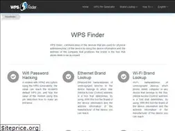 Sites similar to wpsfinder.com