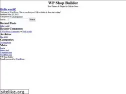 Sites similar to wpshopbuilder.com